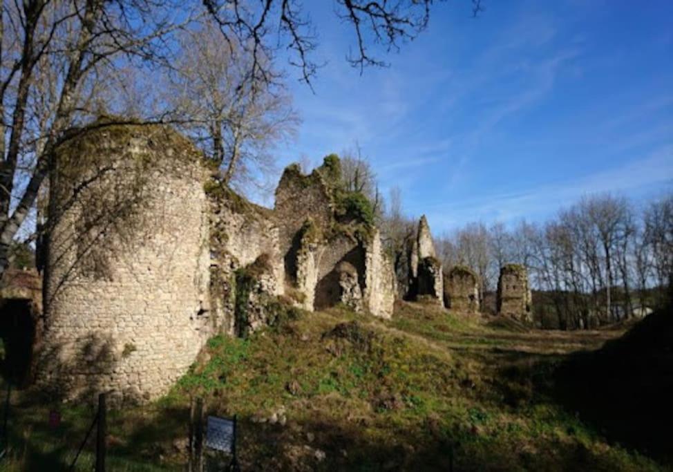 Cottage By The Chateau With Pool In National Parc Les Salles-Lavauguyon Exterior foto
